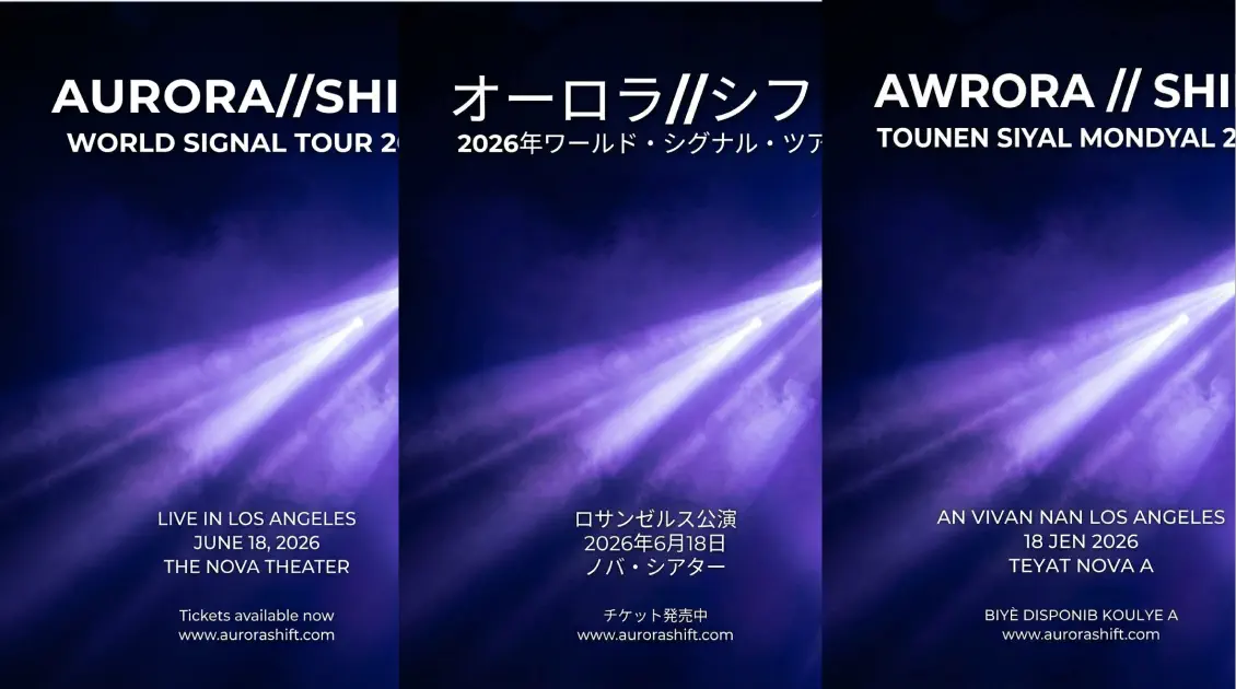 Multilingual branding asset by Nano Banana 2