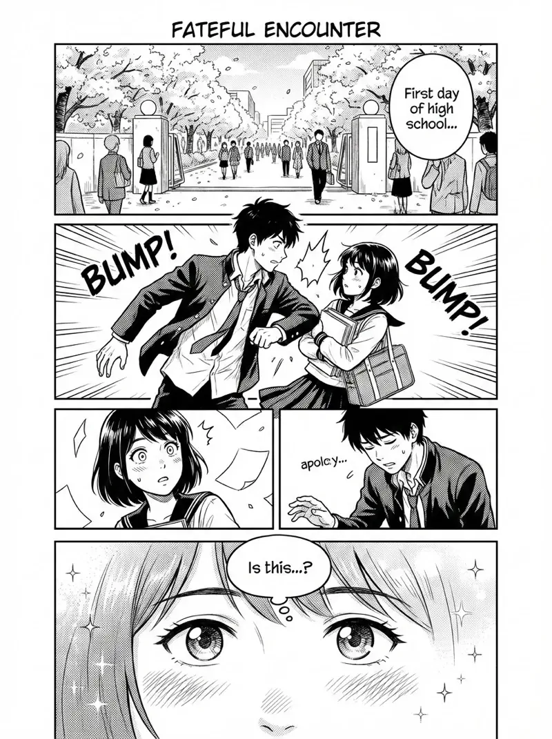 Text to image ai - manga