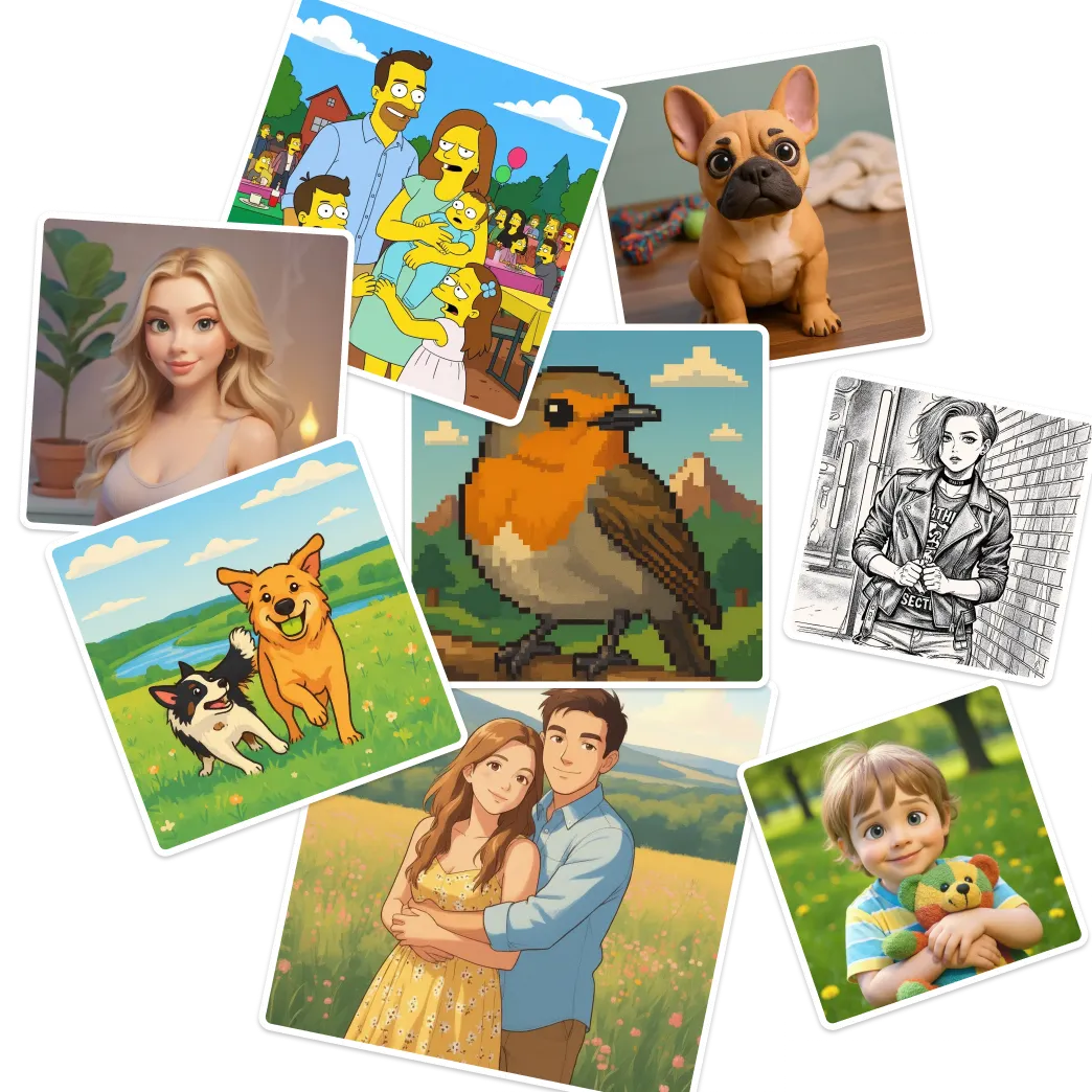 Photo to cartoon introduce