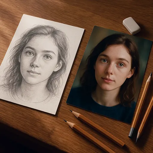 Advanced AI Technology - Picture to Drawing