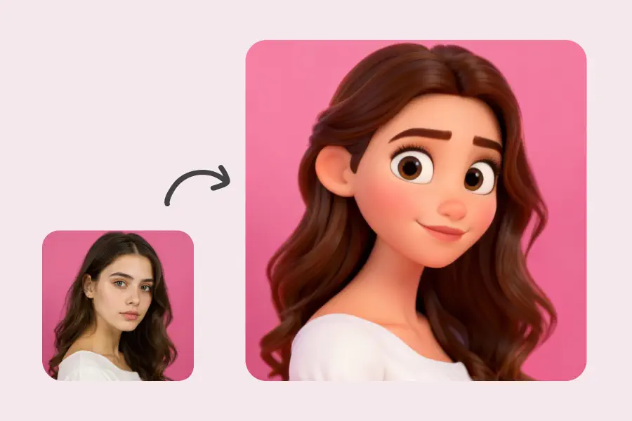 Foto en Disney 3D - Estilos de Dibujo para Fotos