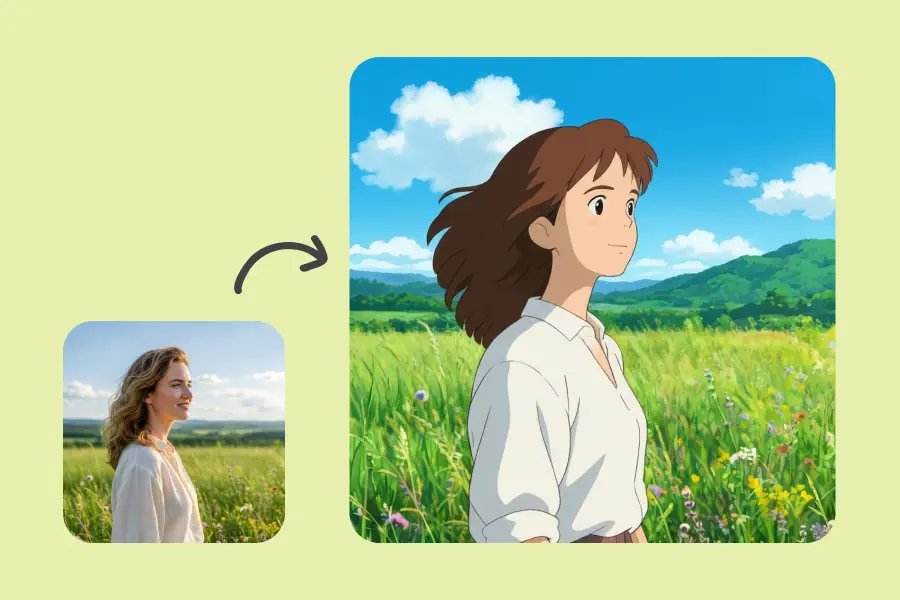 Ghibli Style - Picture to Drawing Style Preview