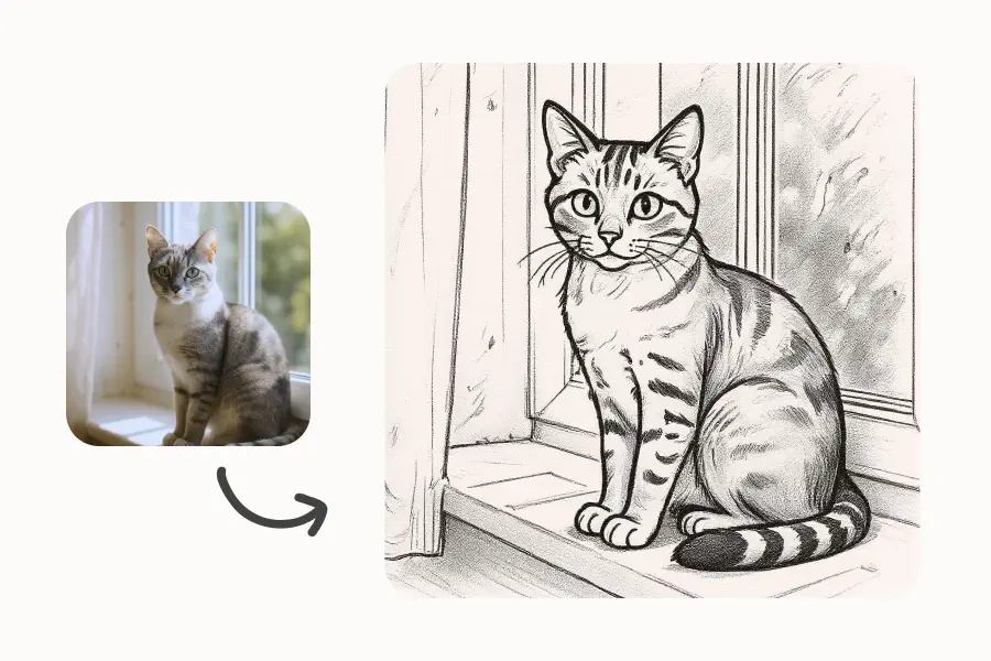 picture to drawing - InkArt