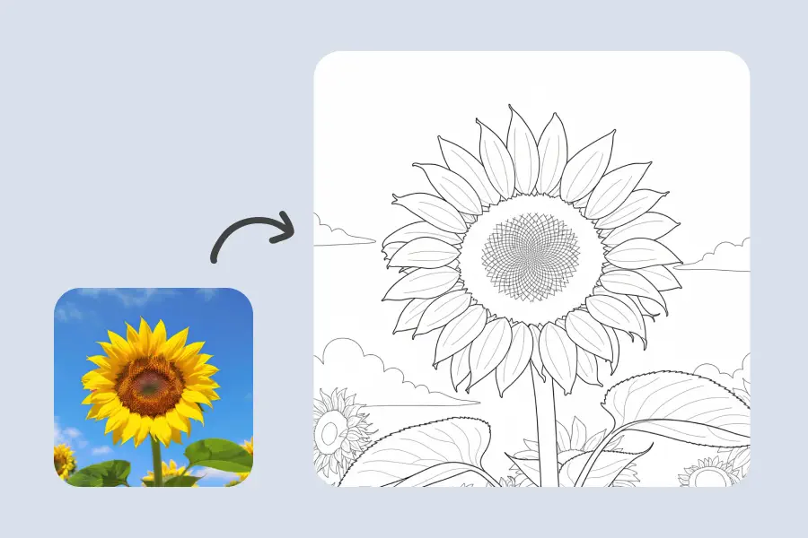 picture to drawing - Line Drawing