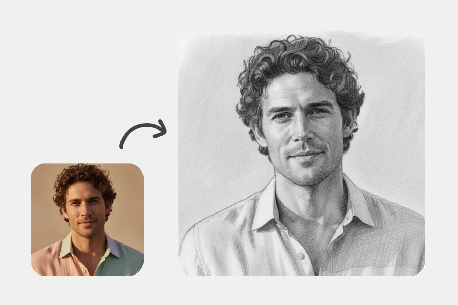 Pencil Sketch 2 - Picture to Drawing Style Preview