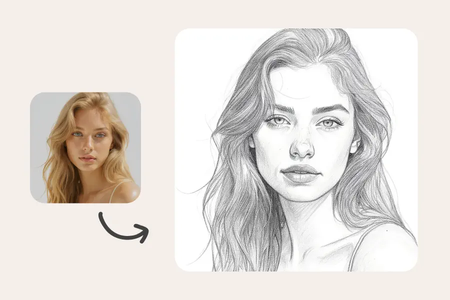 Pencil Sketch - Picture to Drawing Style Preview
