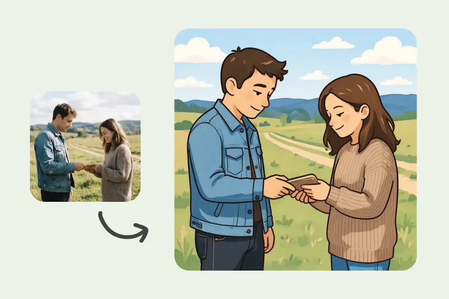 picture to drawing - Pure Cartoon