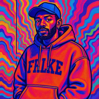 Psychedelische Kunst - Picture to Drawing Styles